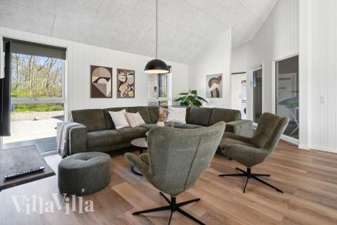 Sofakroken i luksushus nr. 913 i Lolland/Falster/Møn.