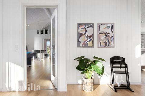 Luksushus nr. 808 har et flott oppholdsrom.