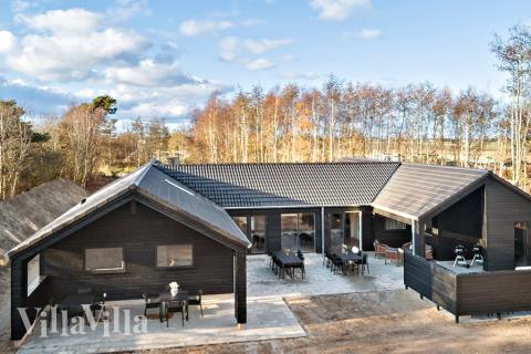 Dette lekre huset med svømmebasseng, nr. 911, med plass til 20 personer, ligger i Lolland/Falster/Møn