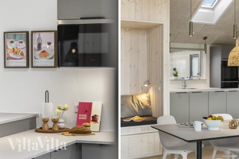 Luksushus nr. 906 har et flott oppholdsrom.