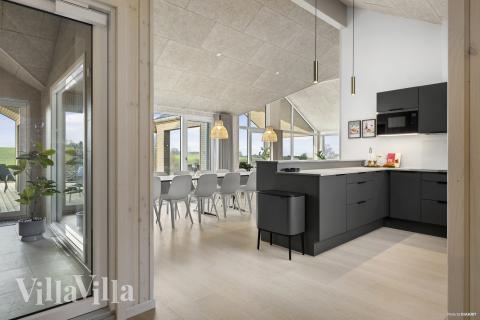 Det romslige inngangspartiet til luksushus nr. 906 i Fyn og øyer