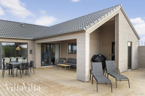 Stor terrasse i luksushus nr. 906 i Fyn og øyer.