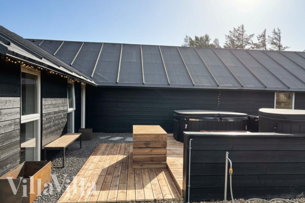 Slapp av i boblebadet i luksushus nr. 637 i Nordjylland.