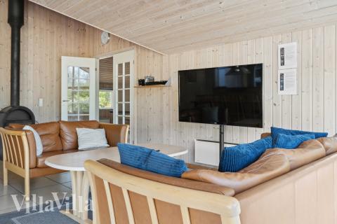 Sofakroken i luksushus nr. 159 i Lolland/Falster/Møn.