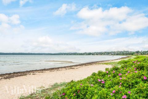 Den flotte stranden nær luksushus nr. 941 ved Østjylland.