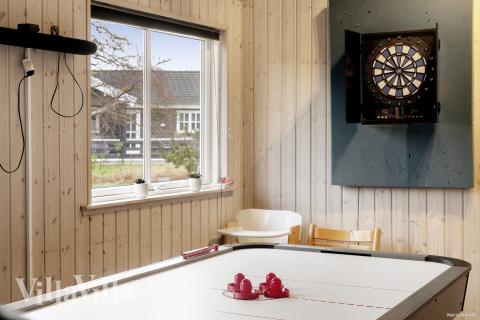 Luksushus nr. 314 til 20 personer tilbyr et stort aktivitetsrom med bl.a. biljard og dart