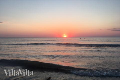 Den flotte stranden nær luksushus nr. 944 ved Nordjylland.