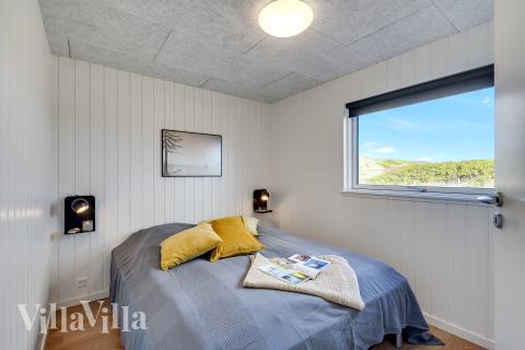 Et av de 4 soverommene i luksushus nr. 942 i Fyn og øyer.