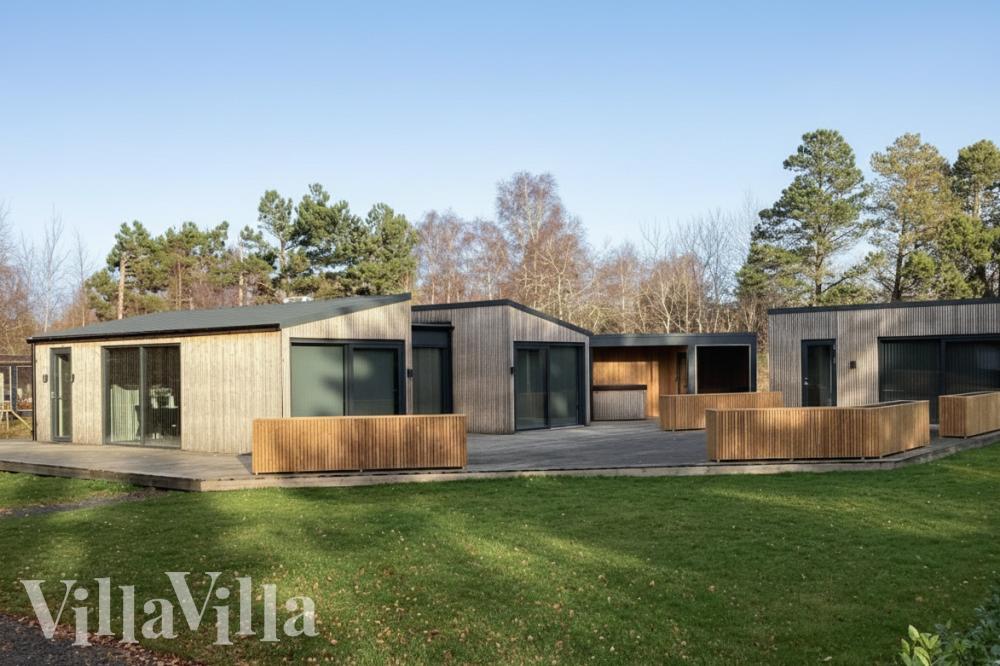 Dette lekre huset med spa, nr. 924, med plass til 9 personer, ligger i Lolland/Falster/Møn
