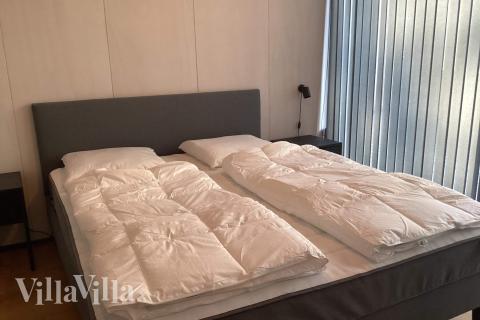 Et av de 4 soverommene i luksushus nr. 924 i Lolland/Falster/Møn.