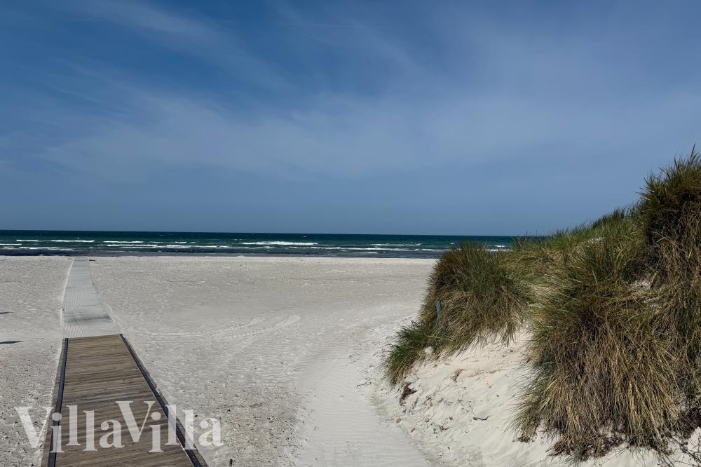 Stranden nær luksushus nr. 924.
