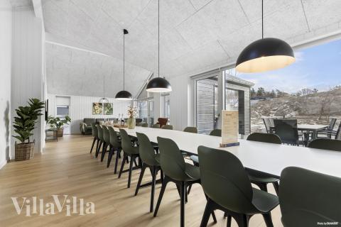 Luksushus nr. 810 har et flott oppholdsrom.