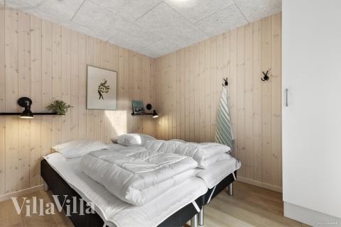 Et av de 7 soverommene i luksushus nr. 810 i Østjylland.