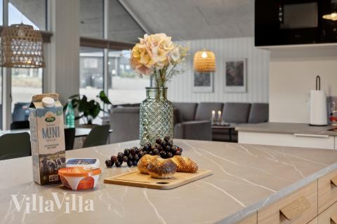 Kjøkkenet i luksushus nr. 772 er godt innrettet.