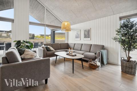 Sofakroken i luksushus nr. 772 i Tyskland.