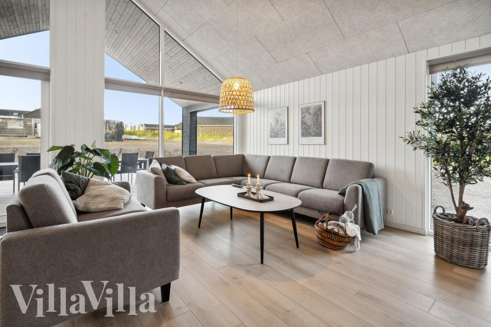 Sofakroken i luksushus nr. 772 i Tyskland.