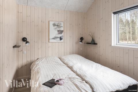 Et av de 7 soverommene i luksushus nr. 912 i Lolland/Falster/Møn.