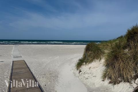 Stranden nær luksushus nr. 912.