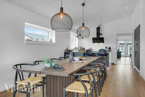 Oppholdsrom med plass til 9 i luksushus nr. 950.