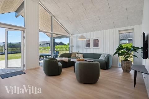 Sofakroken i luksushus nr. 776 i Tyskland.