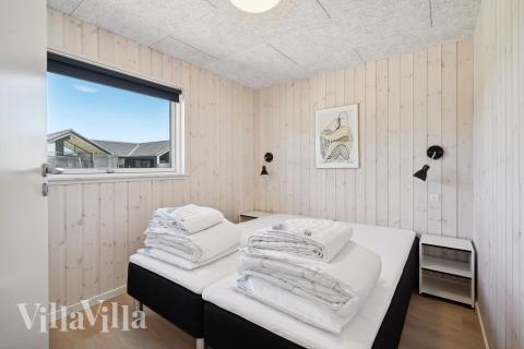 Et av de 7 soverommene i luksushus nr. 776 i Tyskland.