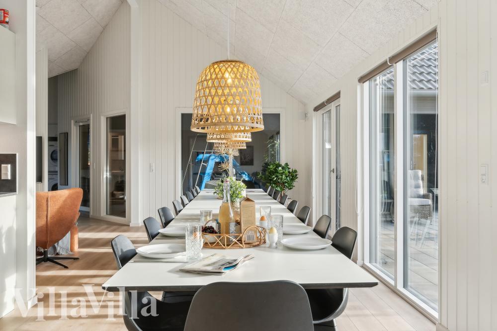 Oppholdsrom med plass til 24 i luksushus nr. 773.