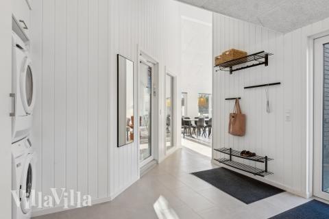 Det romslige inngangspartiet til luksushus nr. 773 i Tyskland