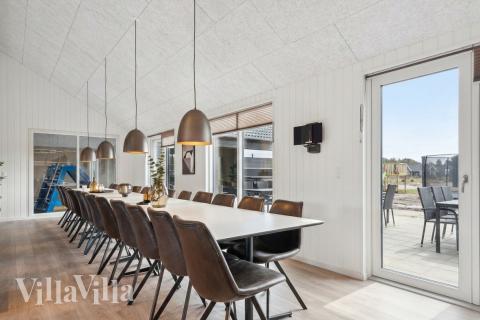 Oppholdsrom med plass til 26 i luksushus nr. 779.