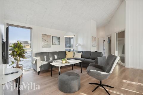 Sofakroken i luksushus nr. 782 i Tyskland.