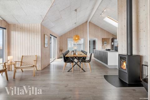 Luksushus nr. 322 har et flott oppholdsrom.