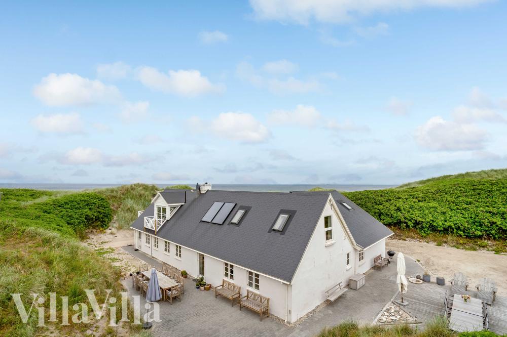 Dette lekre huset med spa, nr. 953, med plass til 14 personer, ligger i Vestjylland