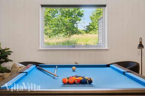 Aktivitetsrom i luksushus nr. 904 med 5 soverom og plass til 14 personer.