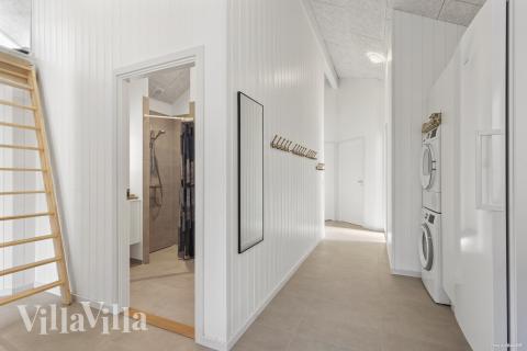 Det er god plass i inngangspartiet til luksushus nr. 822