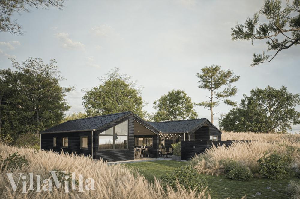 Dette lekre huset med spa, nr. 958, med plass til 12 personer, ligger i Fyn og øyer