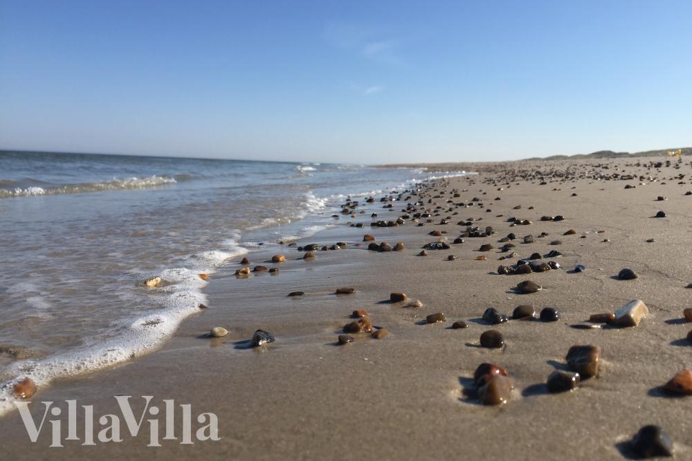 Den flotte stranden nær luksushus nr. 959 ved Nordjylland.