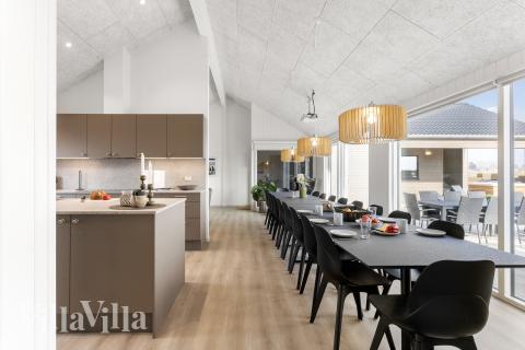 Luksushus nr. 917 har et flott oppholdsrom.