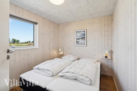 Et av de 6 soverommene i luksushus nr. 957 i Fyn og øyer.