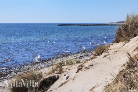 Stranden nær luksushus nr. 960.