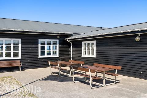 Luksushus nr. 952 har en deilig terrasse med gode hagemøbler til 30 personer.