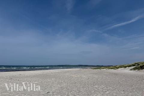 Den flotte stranden nær luksushus nr. 961 ved Lolland/Falster/Møn.