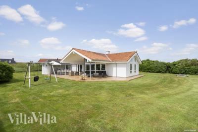 Dette lekre huset med spa, nr. 970, med plass til 10 personer, ligger i Vestjylland