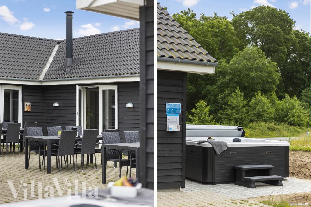 Luksushus nr. 491 har bl.a. et deilig boblebad