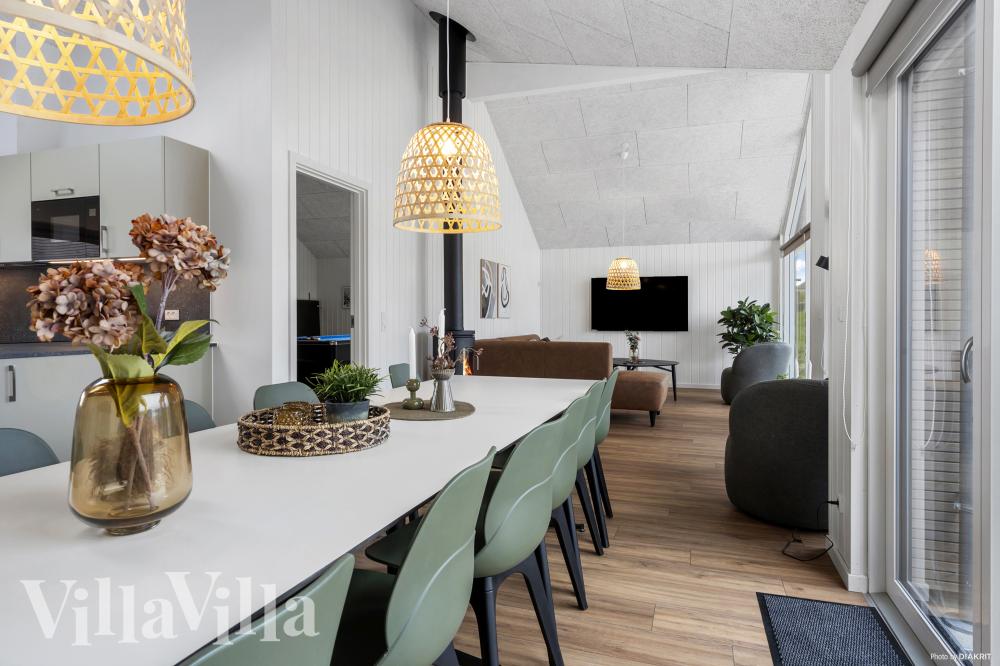Luksushus nr. 930 har et flott oppholdsrom.