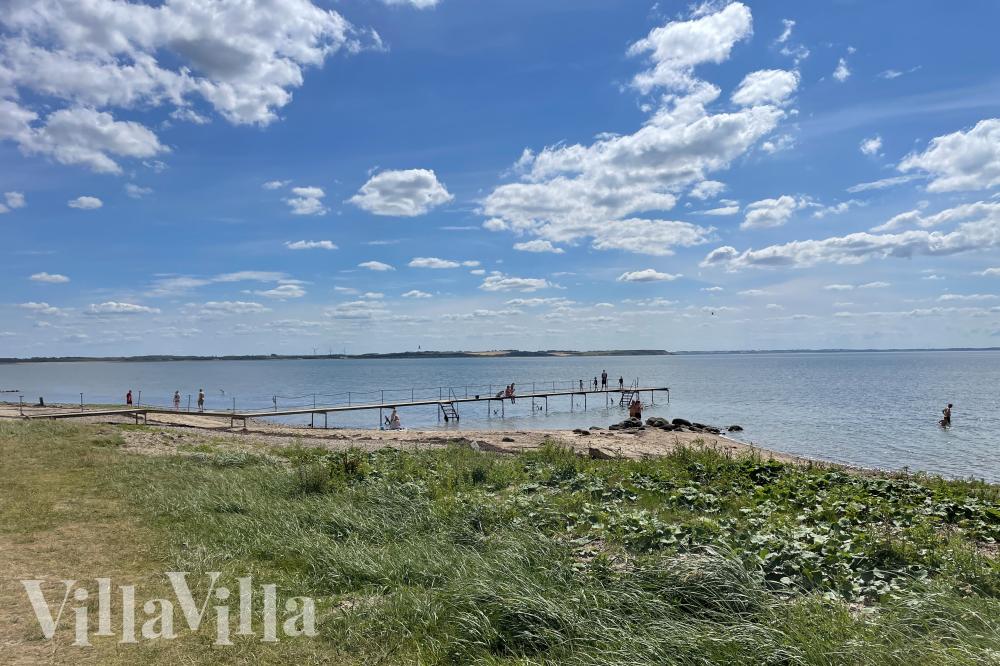 Stranden nær luksushus nr. 988.