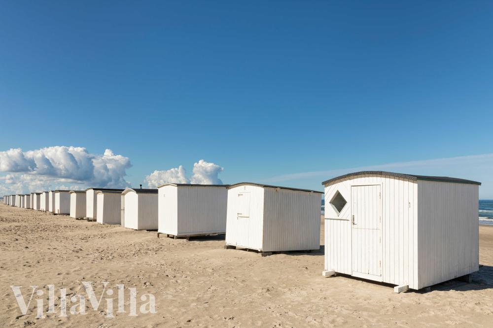 Stranden nær luksushus nr. 990.