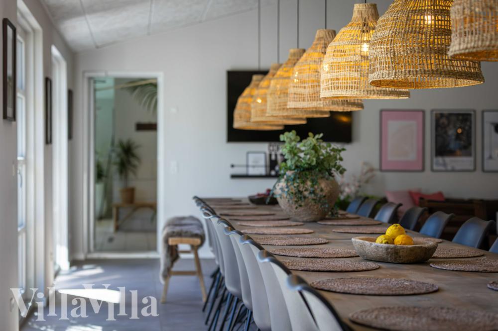 Oppholdsrom med plass til 30 i luksushus nr. 991.