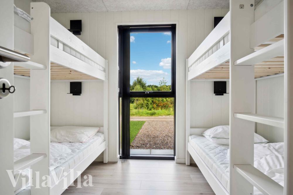 Soverom i luksushus nr. 1002 i Østjylland