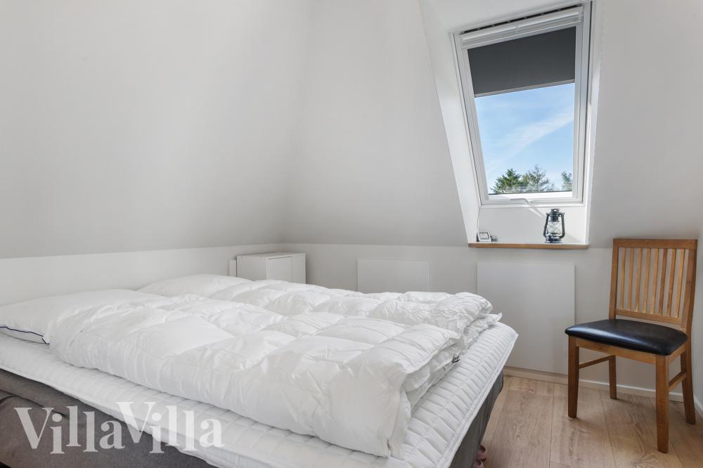 Soverom i luksushus nr. 981 i Limfjorden