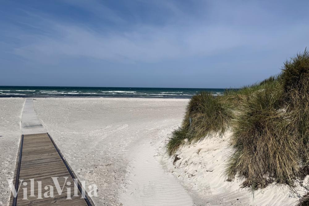 Stranden nær luksushus nr. 1001.