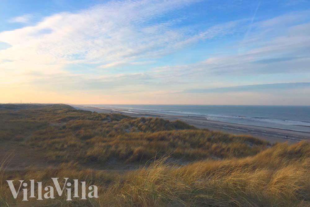 Den flotte stranden nær luksushus nr. 283 ved Vestjylland.